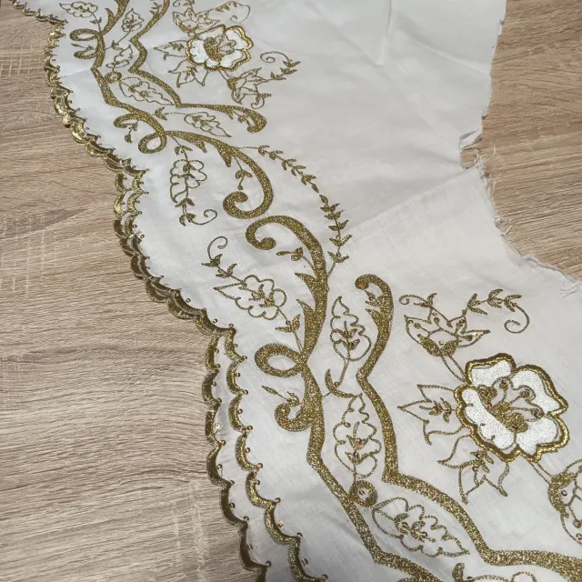 Manteleta Fallera solo el pico sin delantal.