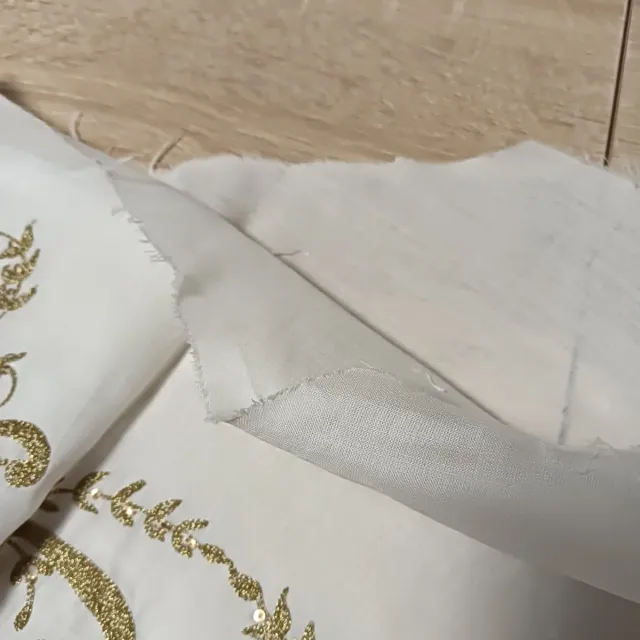 Manteleta Fallera solo el pico sin delantal.