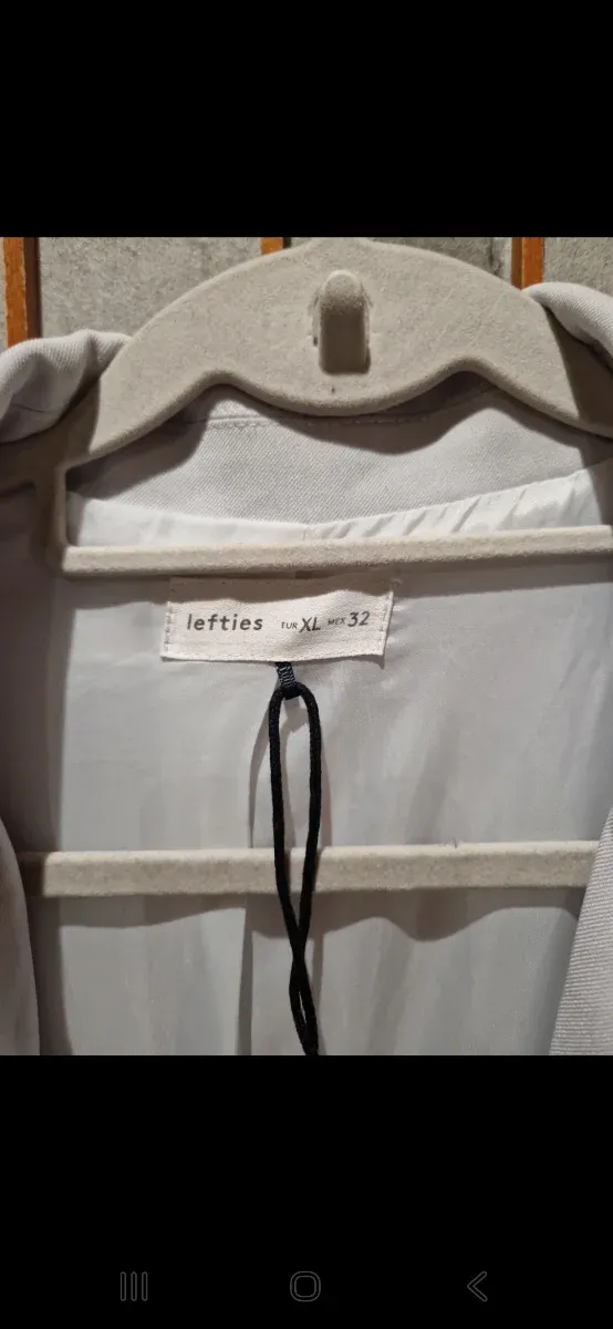 Blazer Lefties Gris Talla XL