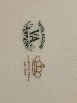 Bol de porcelana de Vista Alegre motivo oriental