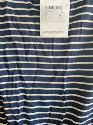 Vestido azul marino talla S