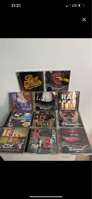 Lote CDs Rap & R&B Varios Artistas
