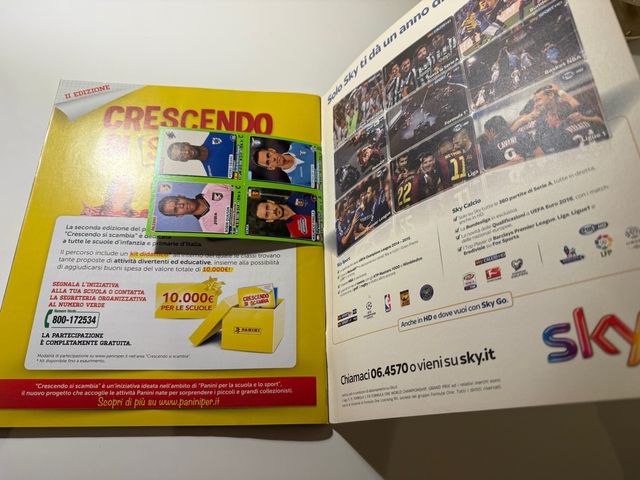 Lotto 3 Album Calciatori Panini 2012-2015