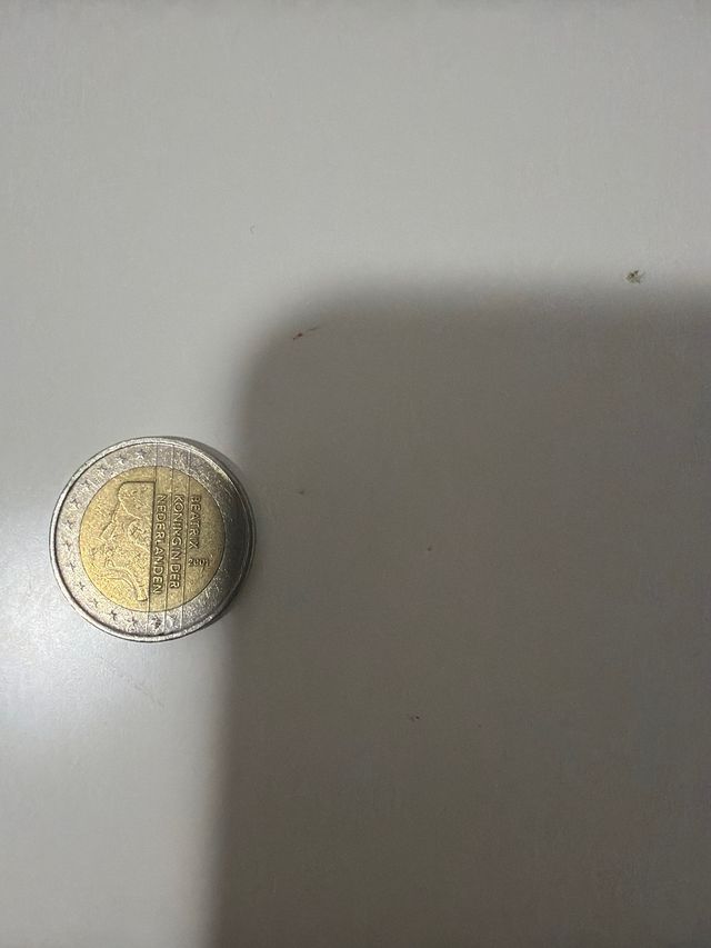 2 euros Países Bajos Beatrix 2001