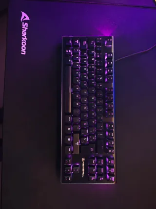 Teclado Mecánico Newskill Serike TKL Cherry Red