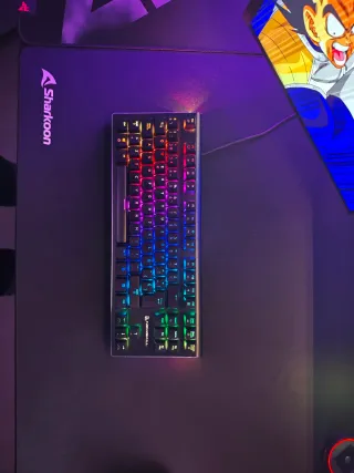 Teclado Mecánico Newskill Serike TKL Cherry Red