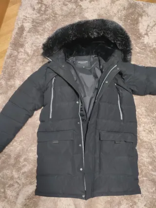 Abrigo Parka JD Sports Negro