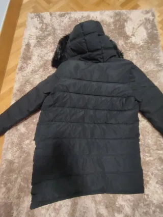 Abrigo Parka JD Sports Negro