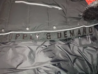 Abrigo Parka JD Sports Negro