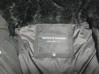 Abrigo Parka JD Sports Negro