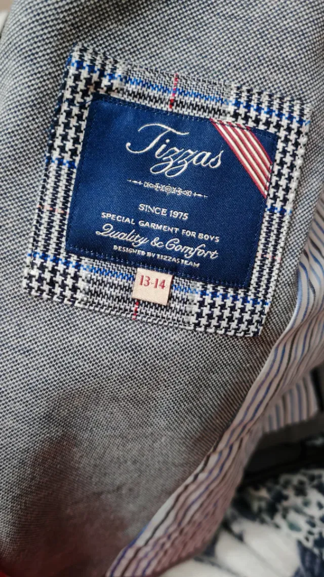 Americana gris niño 14 años