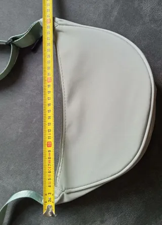 Bandolera Nueva Beige y Verde