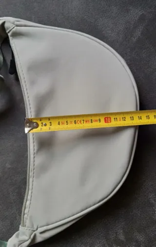 Bandolera Nueva Beige y Verde