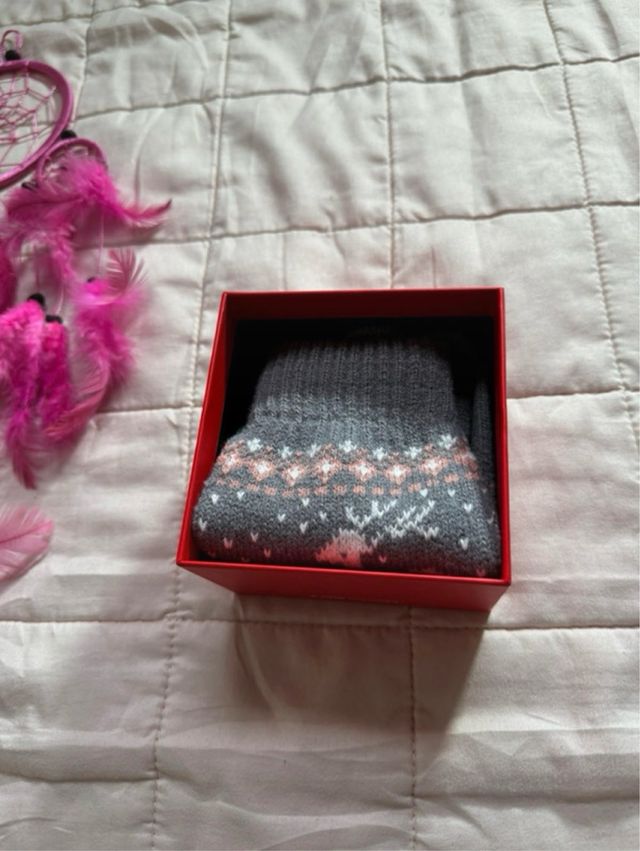 Guanti invernali con renne