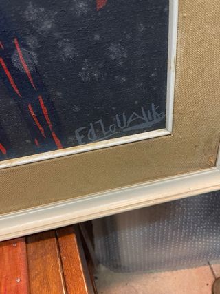 Quadro astratto multicolore