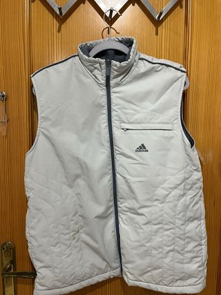 Chaleco Adidas Beige/Gris Talla M