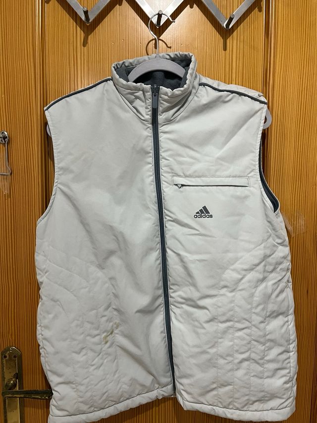 Chaleco Adidas Beige/Gris Talla M