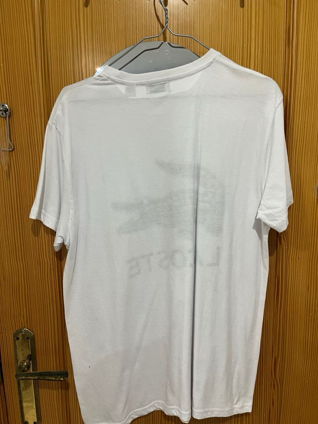 Camiseta Lacoste Blanca Talla M