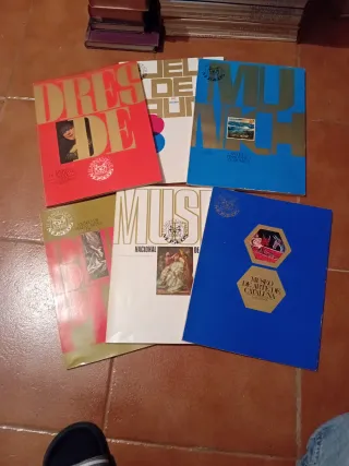 Lote 6 libros de museos de arte