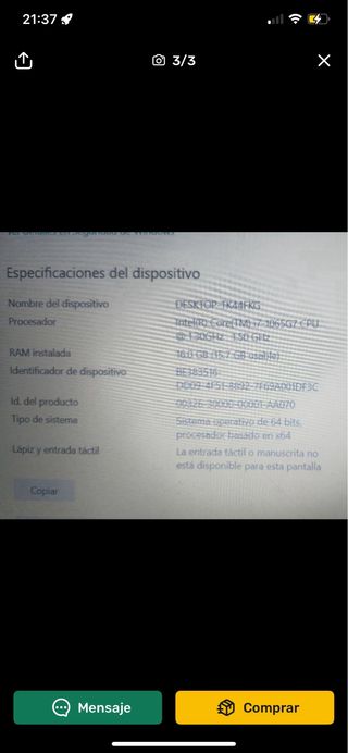 Portátil Gaming RGB