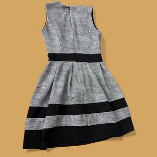 Vestitino donna grigio e nero