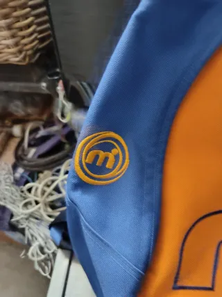 Bandolera Mistral Vintage Azul Naranja