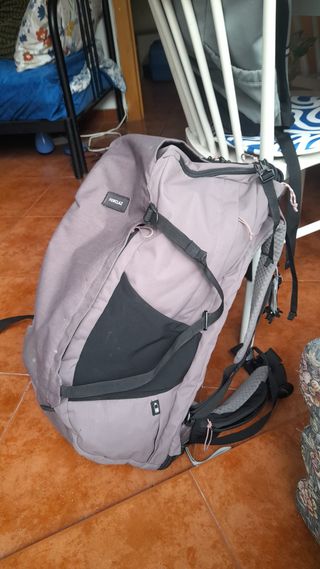 Mochila Trekking y Viaje para Mujer Forclaz 60L+6L