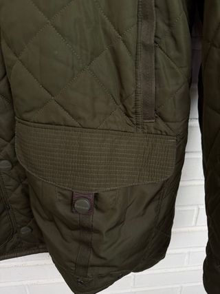 BARBOUR HIGHFIELD JACKET Chaquetón verde talla L