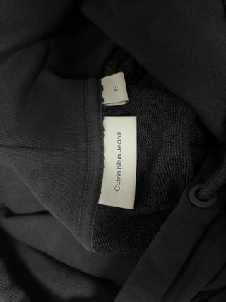 Sudadera Calvin Klein Negra Hombre