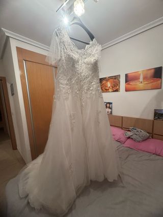 Vestido de Novia Curvy Talla XXXL