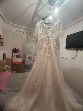 Vestido de Novia Curvy Talla XXXL
