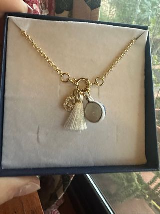 Collana con ciondolo cuore ceramica