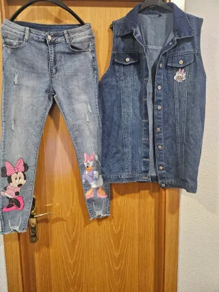 Conjunto Vaquero Minnie y Daisy