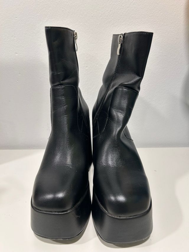 Botas de plataforma negras