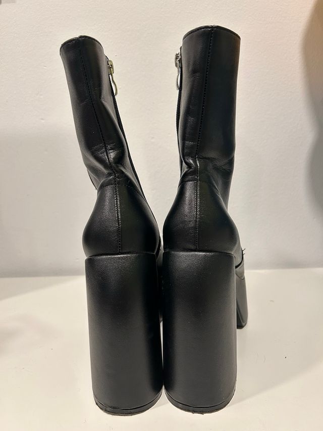 Botas de plataforma negras