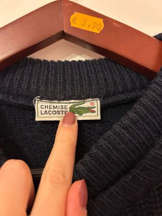 Jersey Lacoste Azul