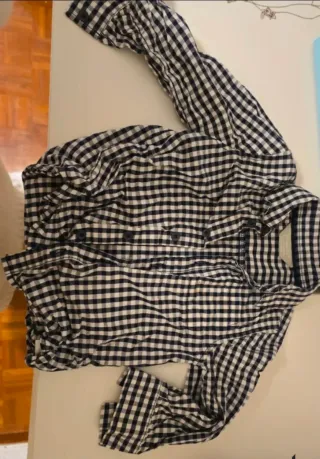 Camisa cuadros niño