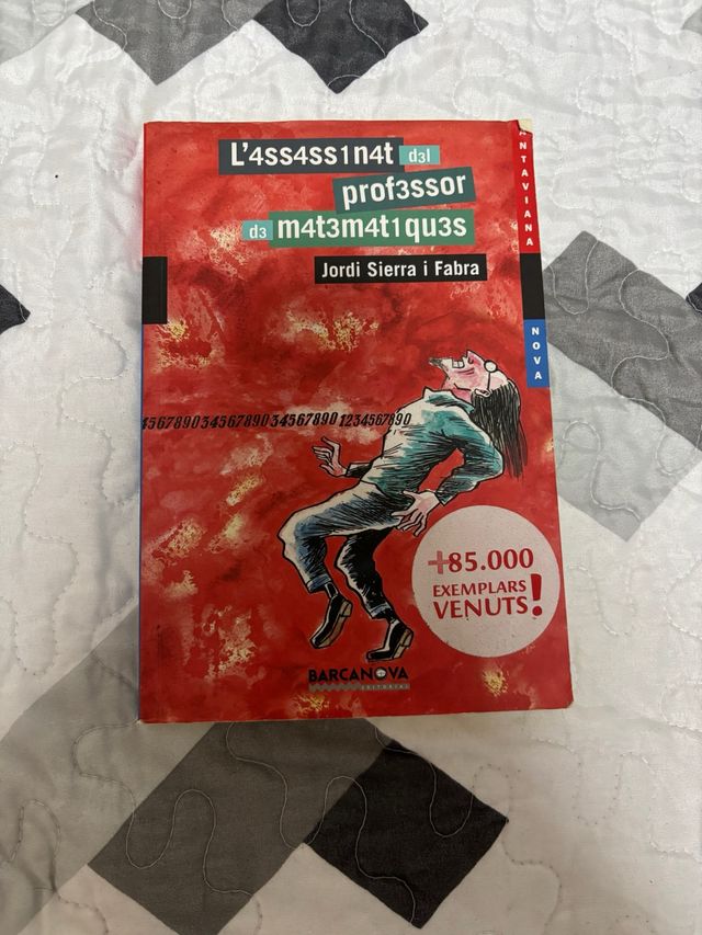 Llibre L’assasinat del profesor de matemàtiques