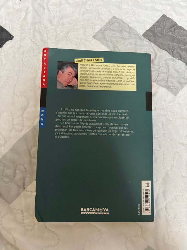 Llibre L’assasinat del profesor de matemàtiques