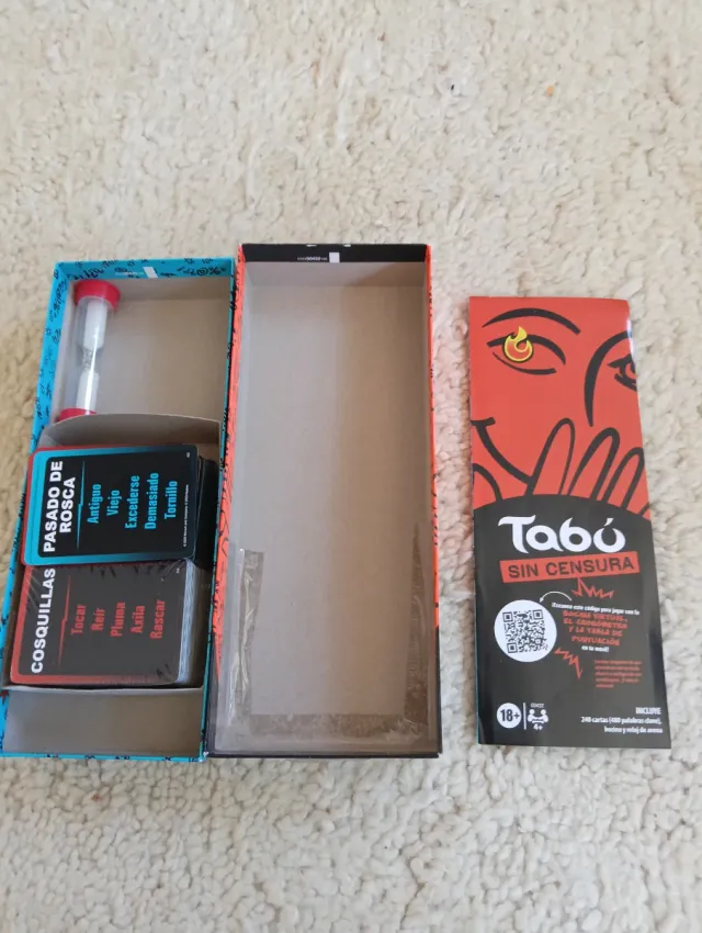 Juego de mesa Tabú Sin Censura