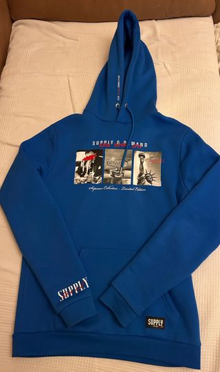 Sudadera Supply & Demand Azul
