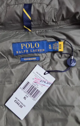 Chaqueta acolchada Polo Ralph Lauren verde