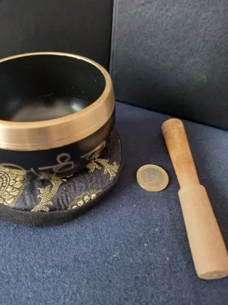 Cuenco tibetano para meditación