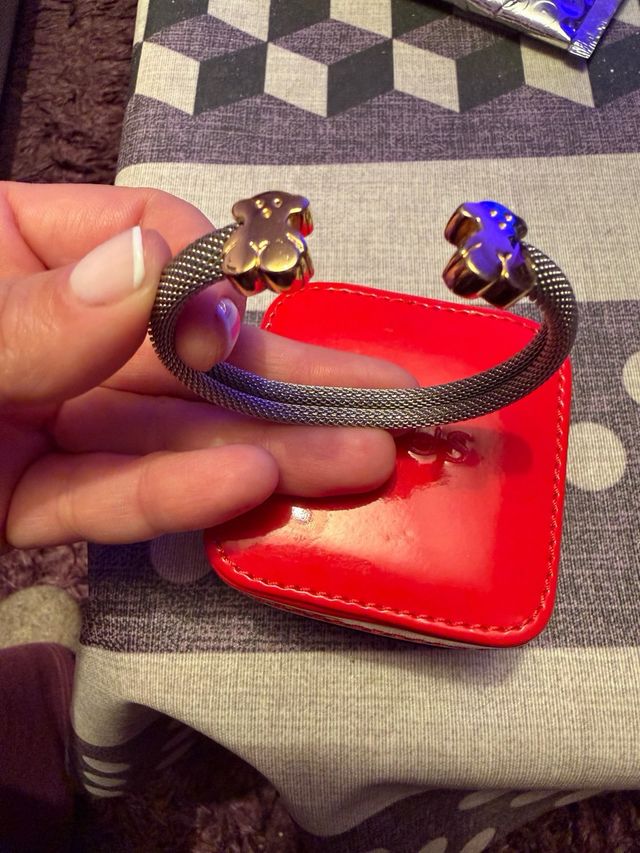 Pulsera Tous Oro y Acero Osos Sweet Dolls