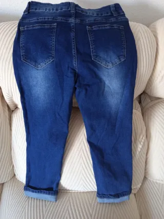 Pantalones Vaqueros Azules Talla M