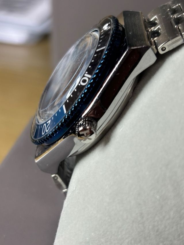 Reloj Timex Automático Azul Miyota 8215.