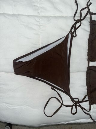 Conjunto Bikini Marrón Talla L