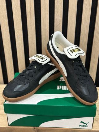 Zapatos Puma Negros y Marrones