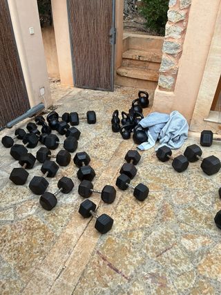 Kit Mancuernas Gimnasio Eleiko precio negociable