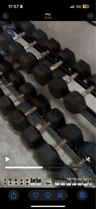 Kit Mancuernas Gimnasio Eleiko precio negociable